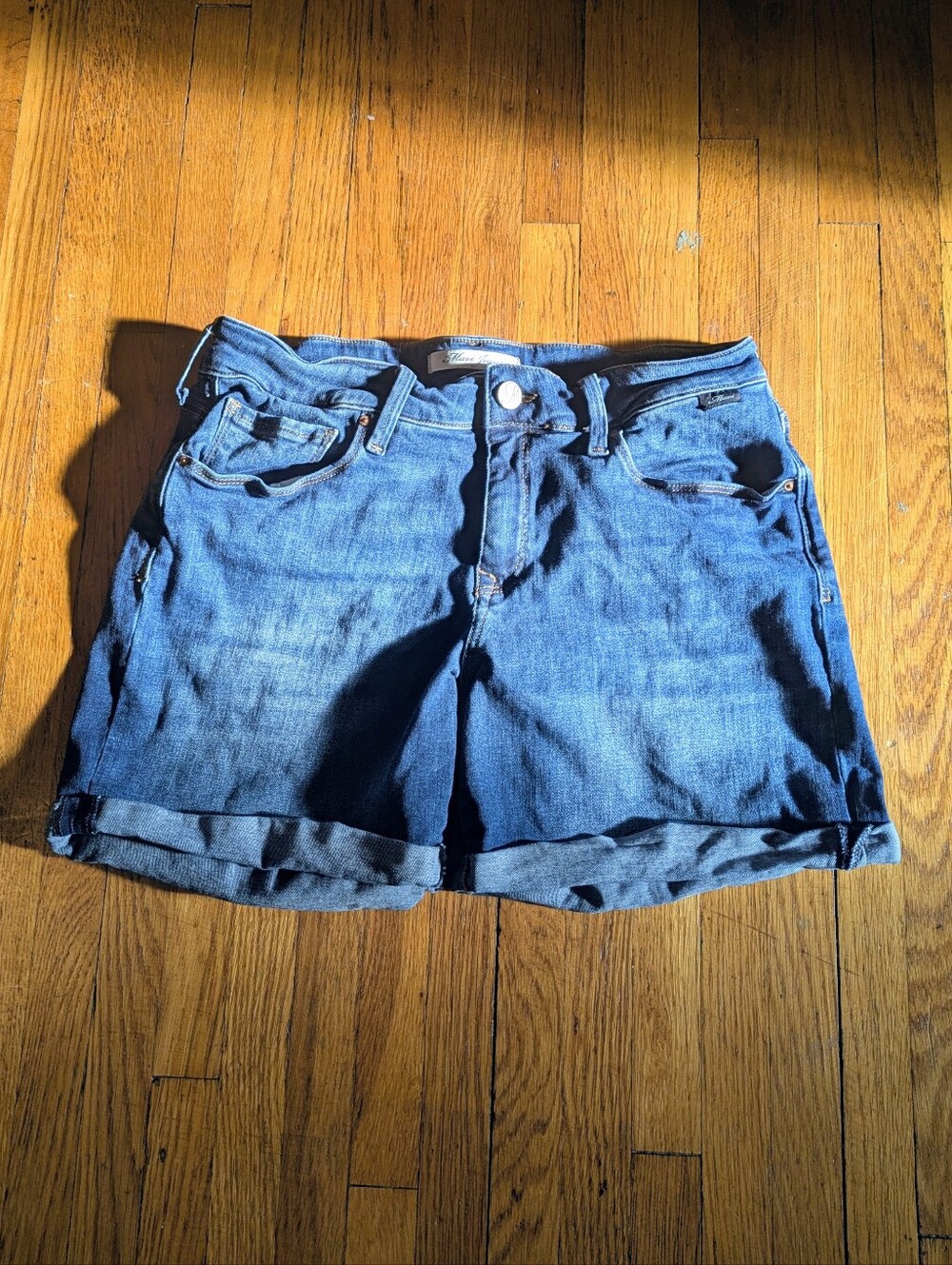 Mavi Cuffed Denim Shorts Size 29